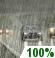 Rain Likely, Probability Of Precipitation: 100%