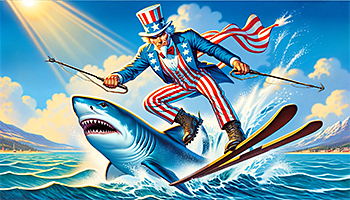 Uncle Sam jumping the shark